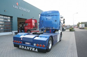 8 Edantra Scania streamline 6 cil driver Eddy Praet  (Belgium) www.vanwinkoop.nl www.scandinavietruckers.com